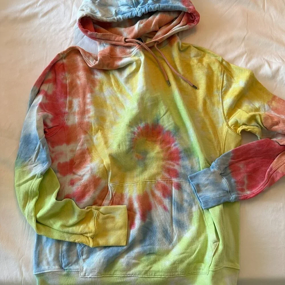 JCrew Tie Die Hoodie Sweatshirt
